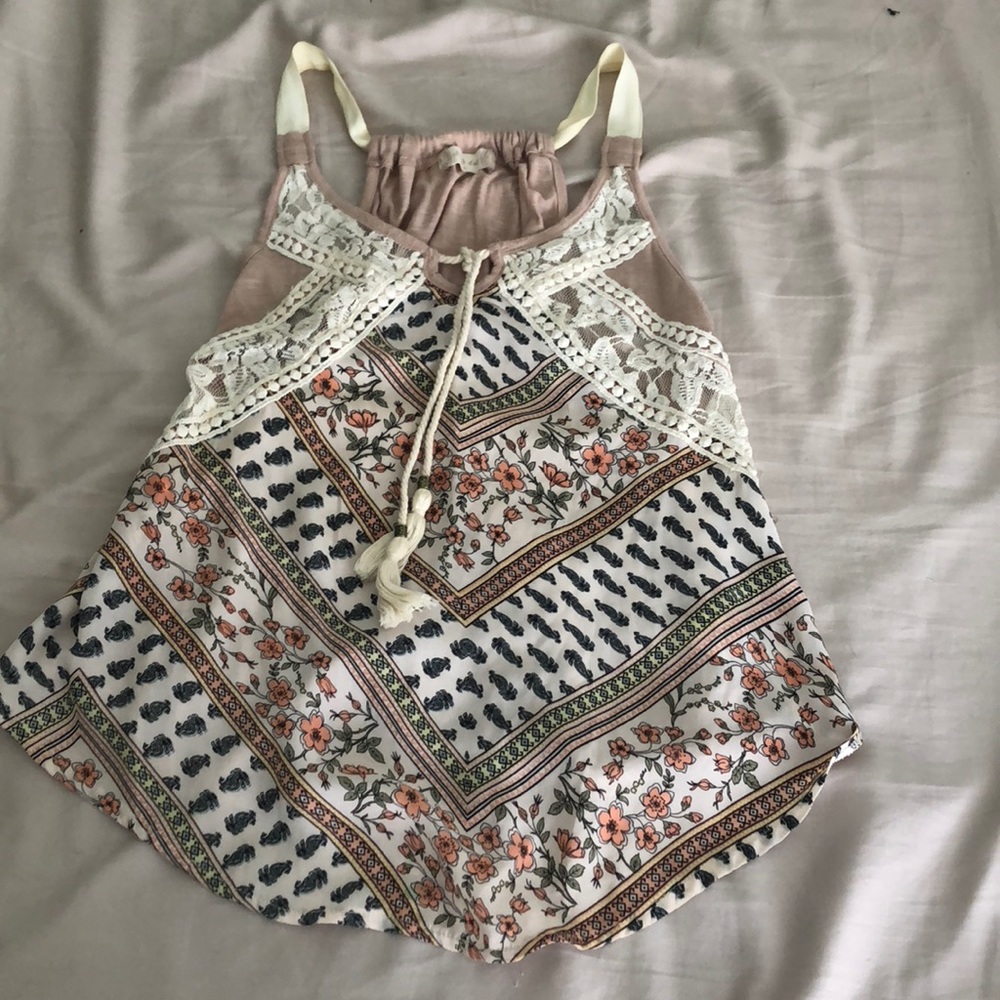 Patterned Altar’d State Tank Top